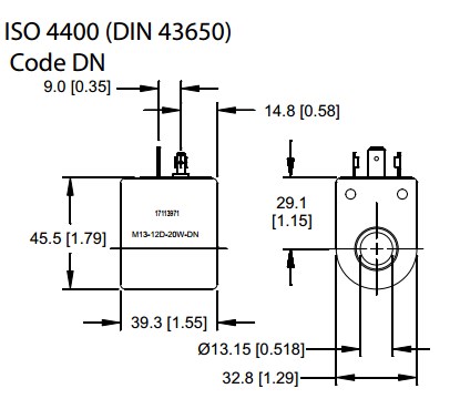 Bobina Di Accensione 171131819 | 1PZ M13-12D-20W-DN | Ricambio Universale